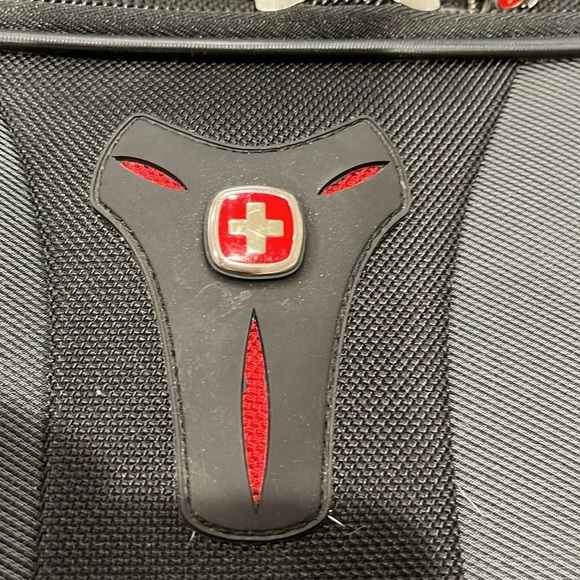 Swiss Gear Granada Laptop Case on wheels fully retractable handle bag strap blk - Picture 2 of 16